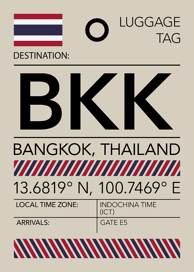 BKK Bangkok, Thailand Airport