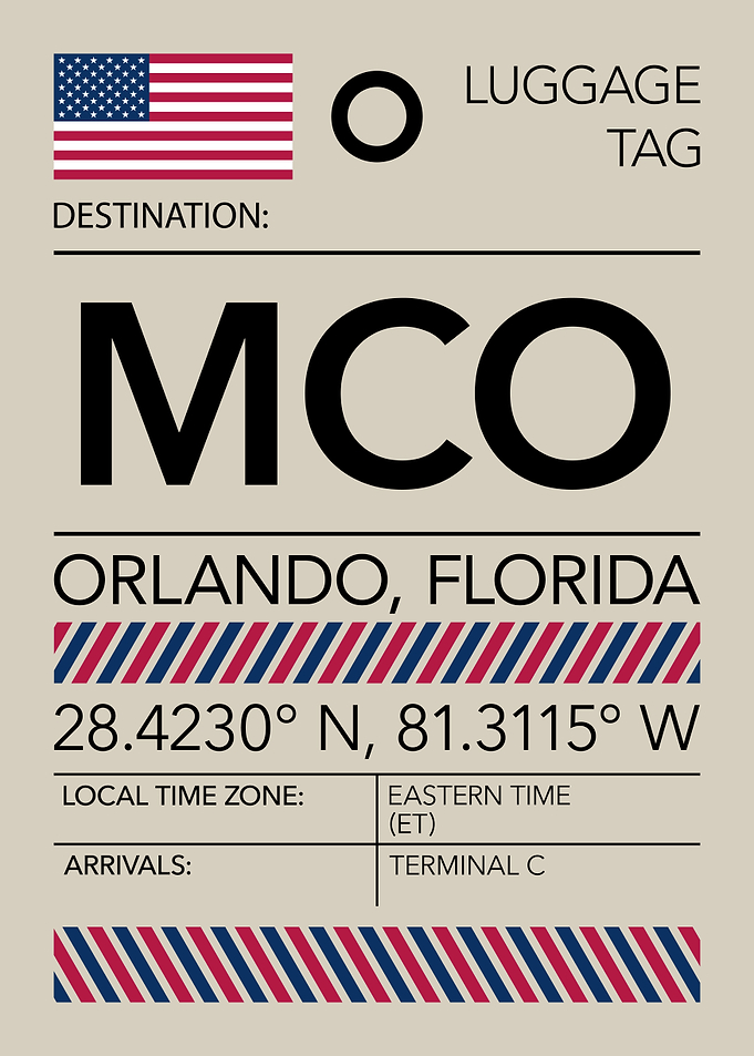 MCO Orlando, Florida Airport