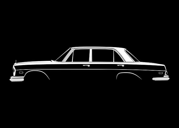 300 SEL 6.3 (W109) Silhouette