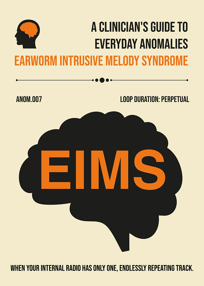 Earworm Intrusive Melody Syndrome Funny Song Stuck In Head Humor
