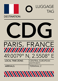 CDG Paris, France Airport