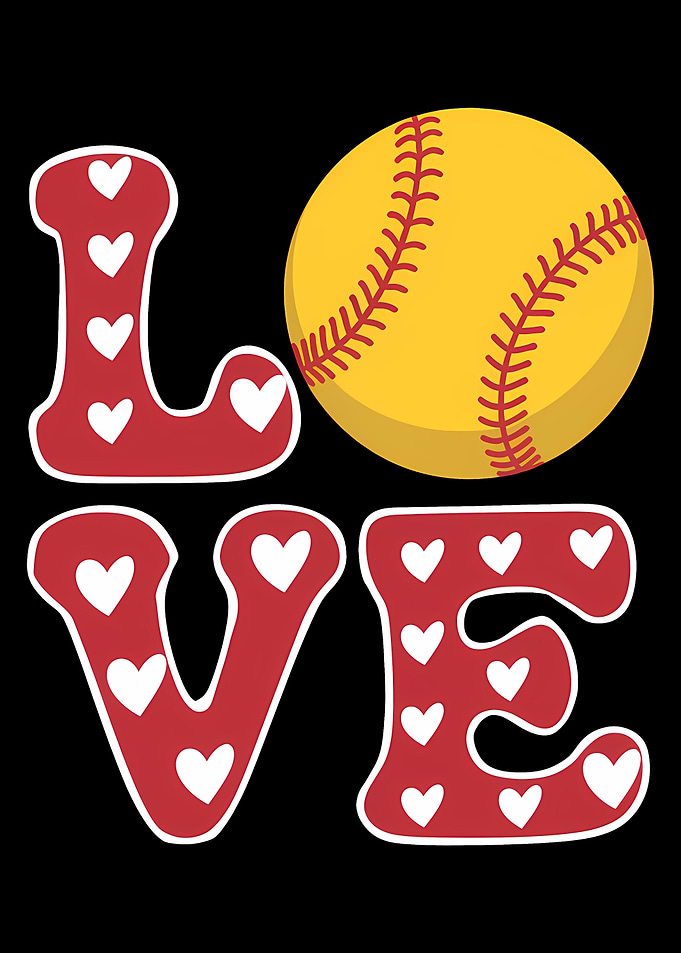 Love Softball Design