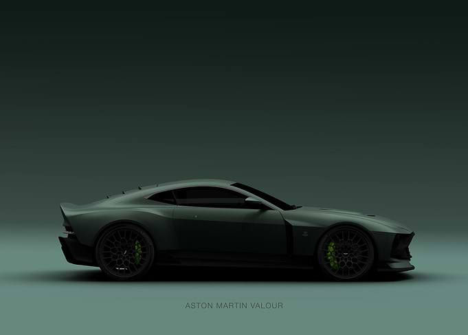 Aston Martin Valour Side View