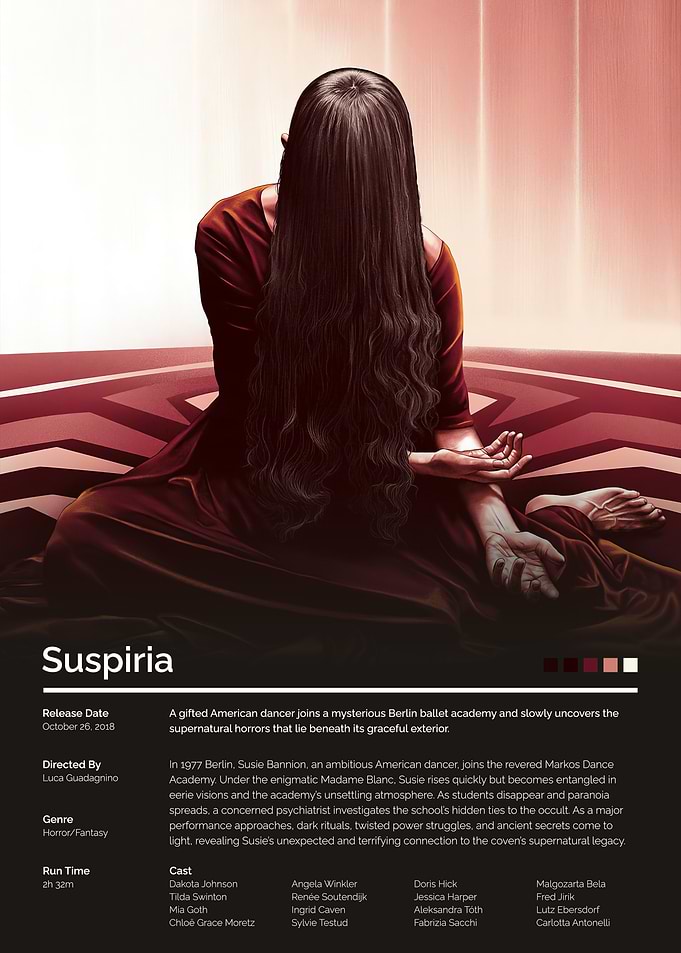 Suspiria Movie Poster