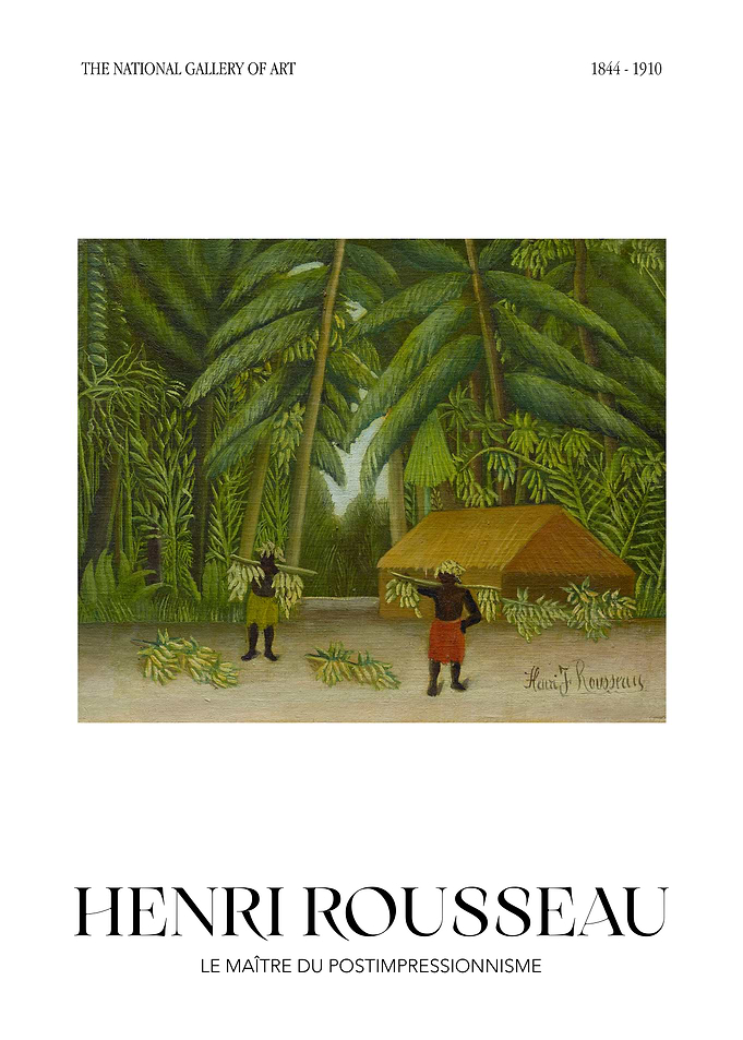 Henri Rousseau's Exotic Landscape Painting