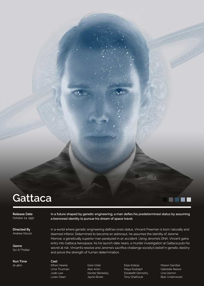 Gattaca Movie Poster