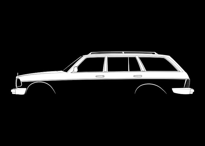 300 TD (W123) Silhouette