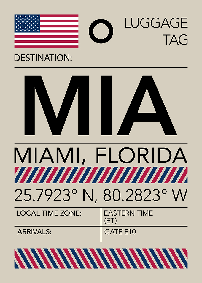 MIA Miami, Florida Airport