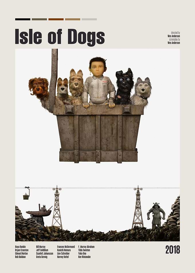 Isle of Dogs Movie Poster