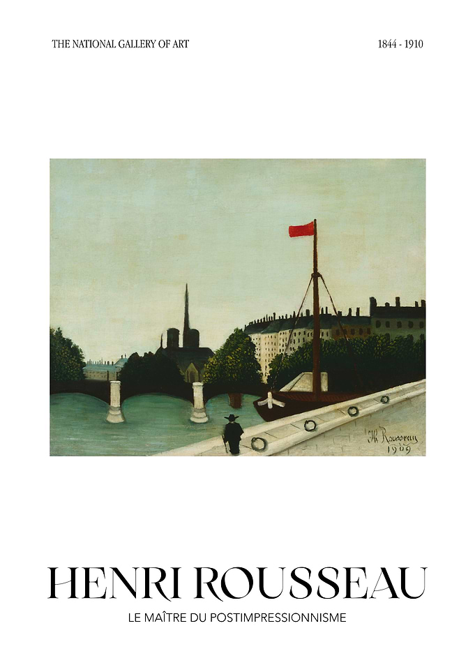 Henri Rousseau's 'The Seine and Notre-Dame'
