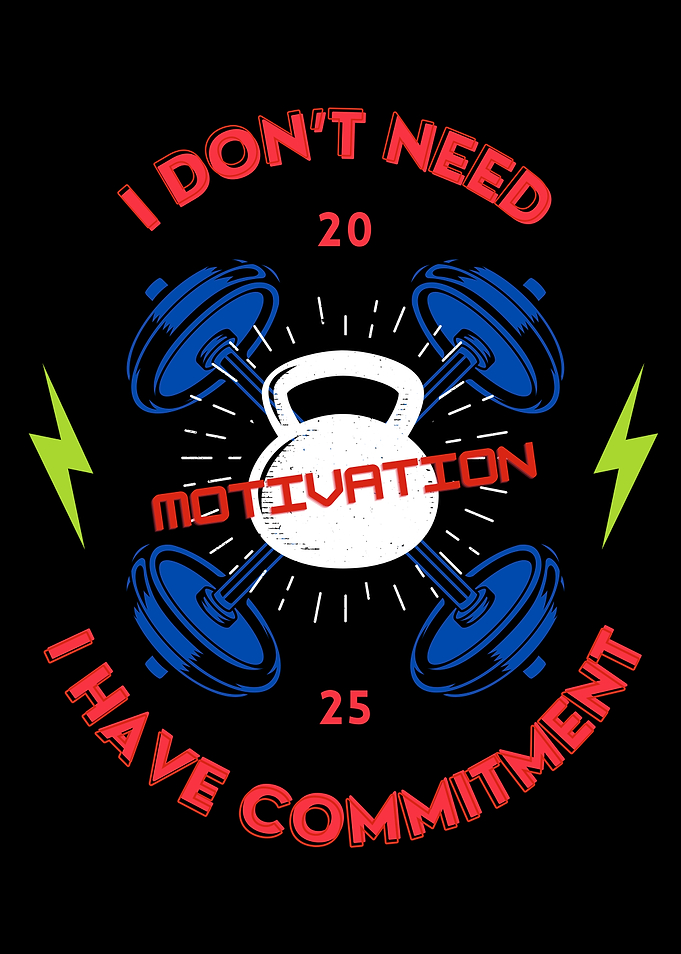 Fitness Commitment Graphic