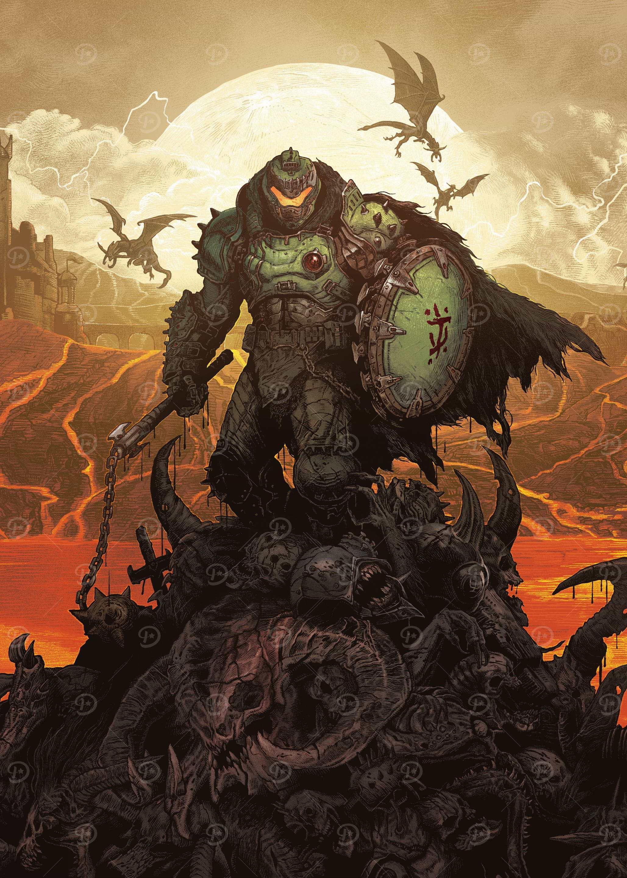 Doom Eternal Posters Online - Shop Unique Metal Prints, Pictures