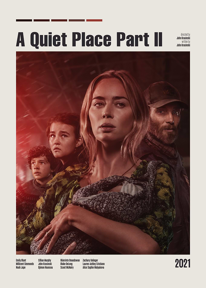 A Quiet Place Part II Movie Poster