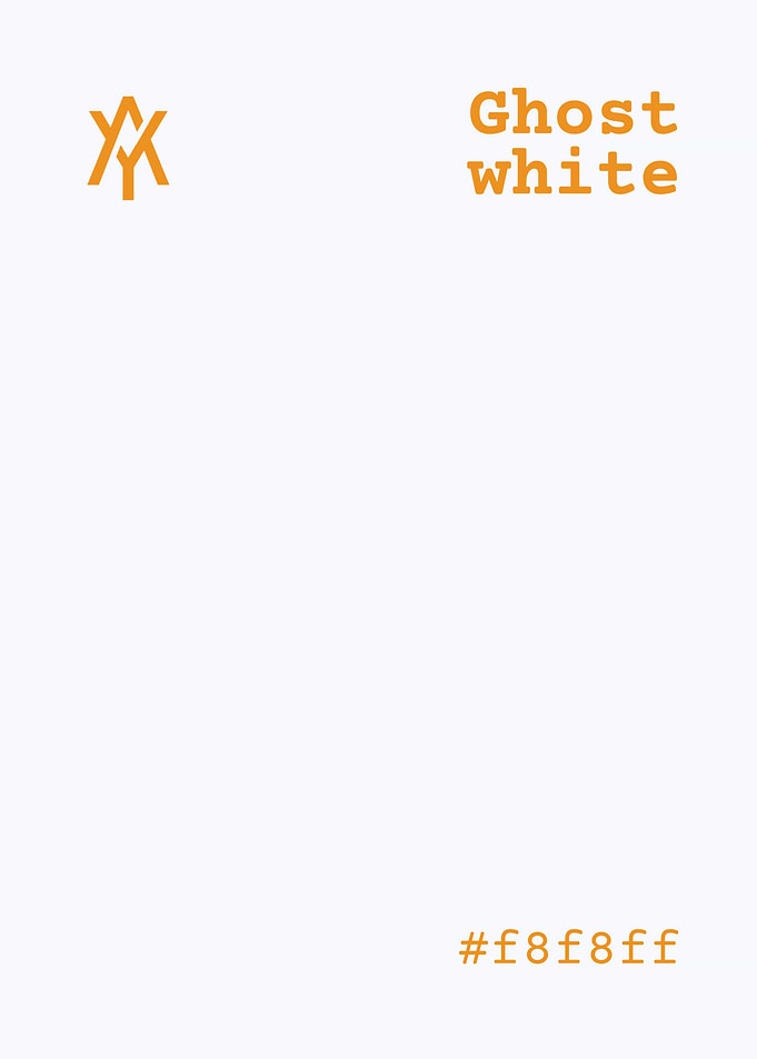 Ghost White Color Palette