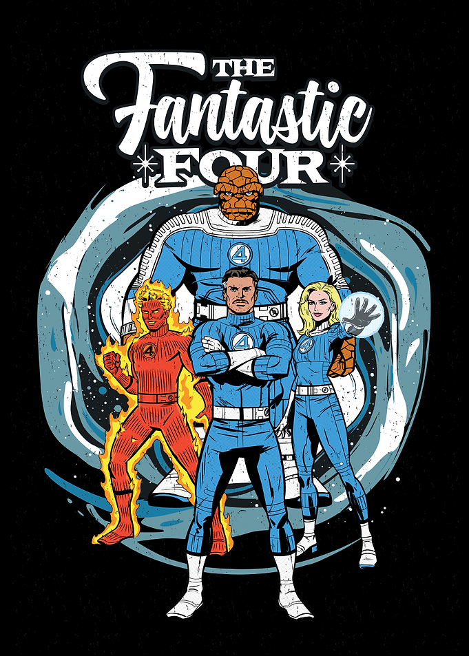 The Fantastic Four First Steps Comic Group
