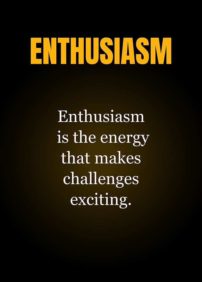 Enthusiasm Quote