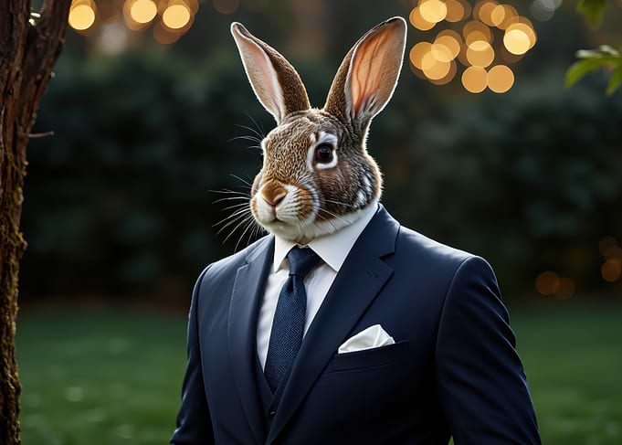 Rabbit in a Suit
