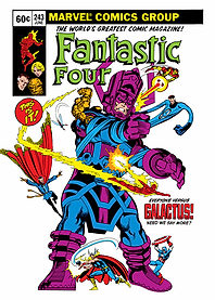 Fantastic Four Classic Comic Cover Galactus