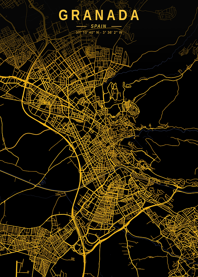 Granada Golden City Map