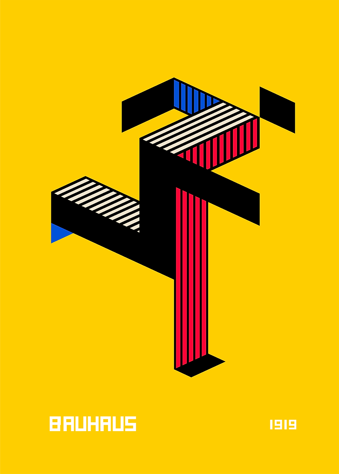 BAUHAUS | Geometric Man Y