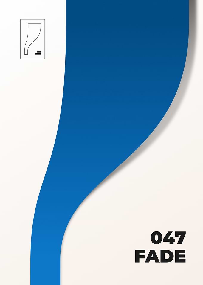 Abstract Blue Fade Design