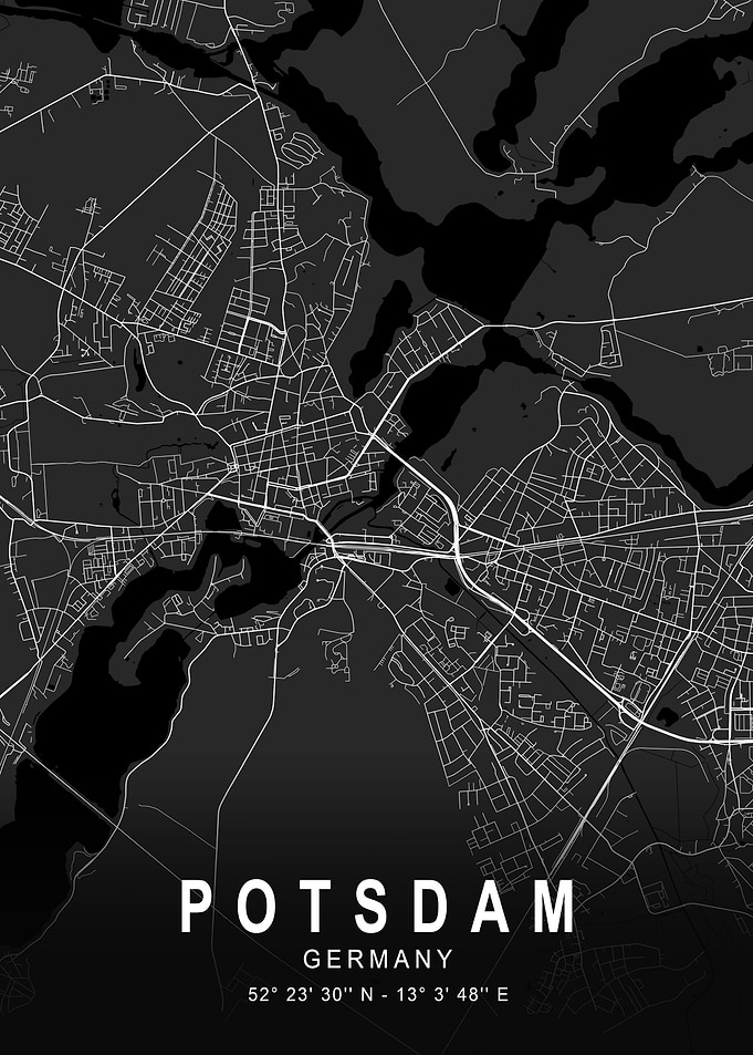 Potsdam Dark Map