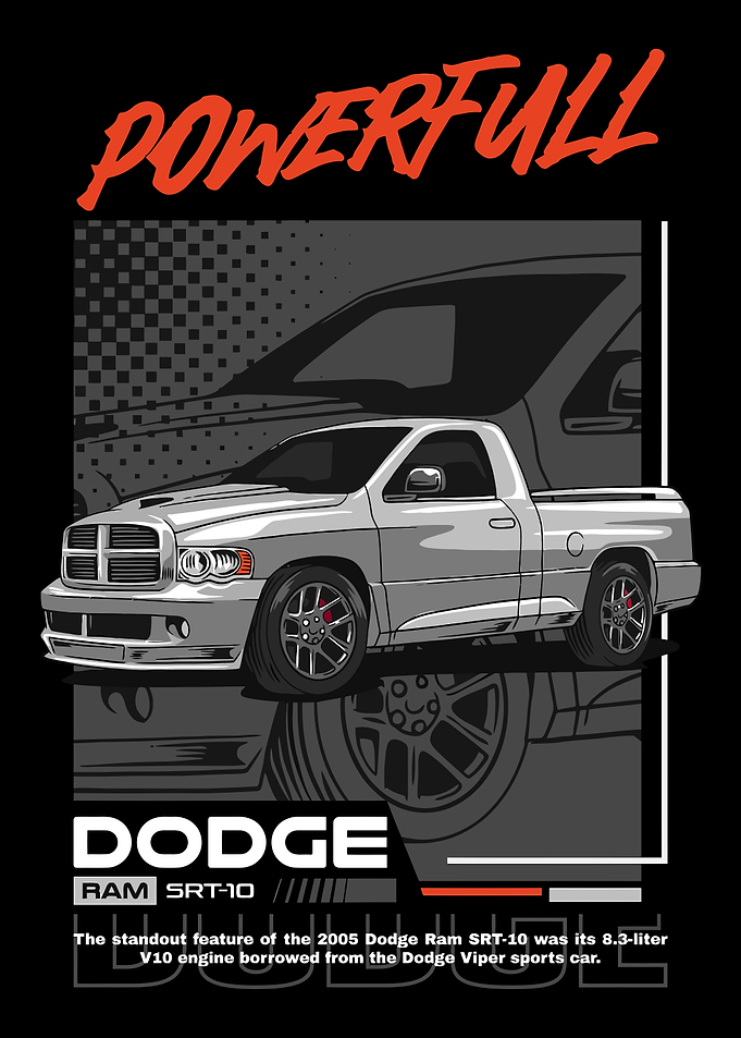 Dodge Ram SRT-10 Illustration
