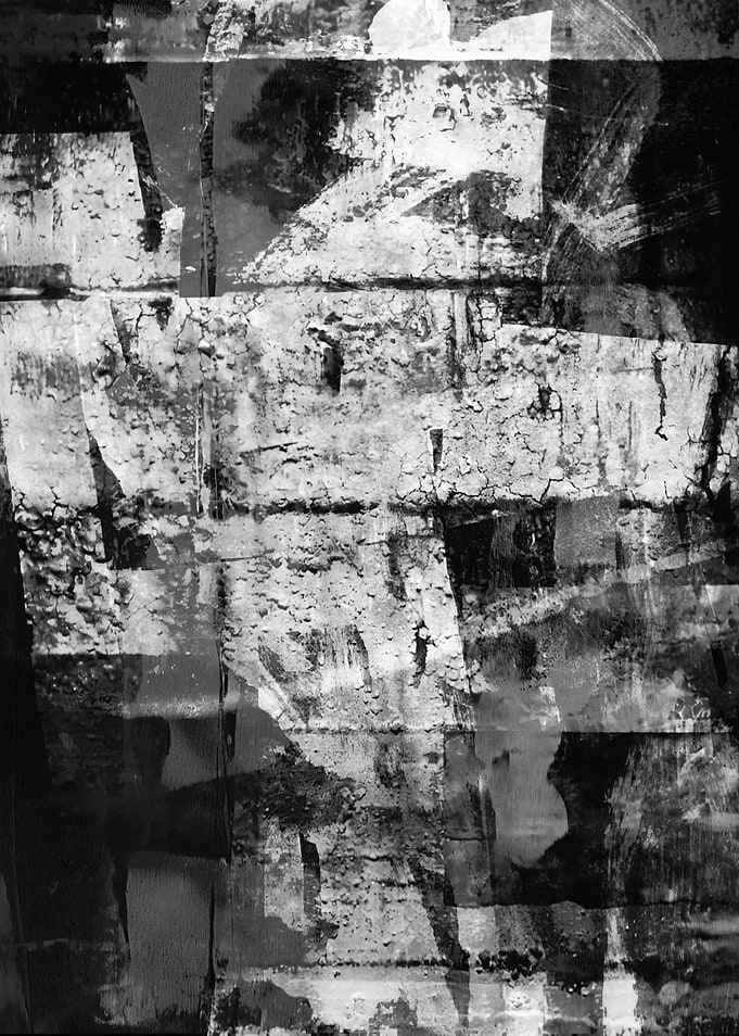Abstract Black and White Texture