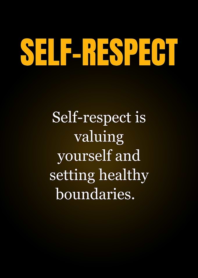 Self-Respect Inspirational Quote