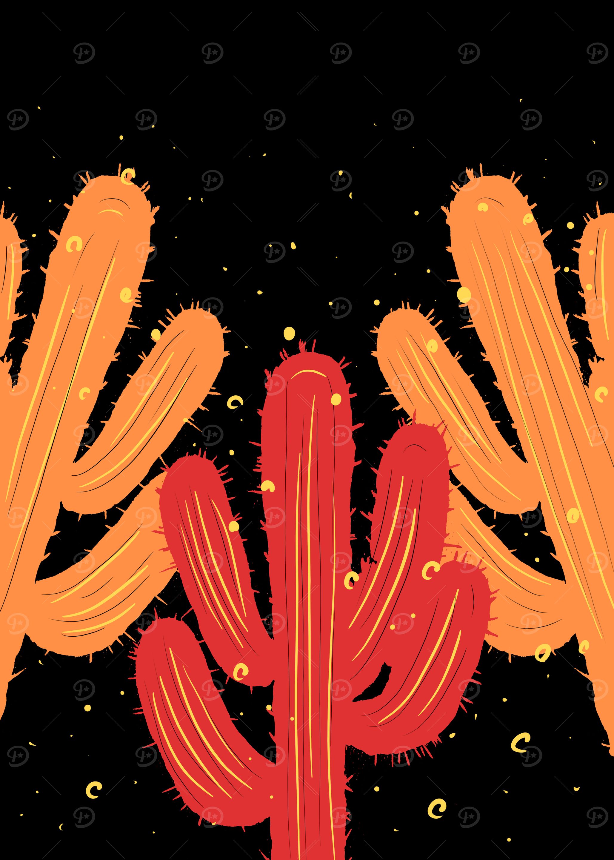 Cactus Night