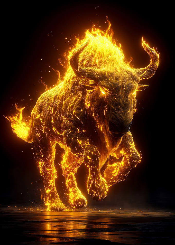 Fiery Wildebeest