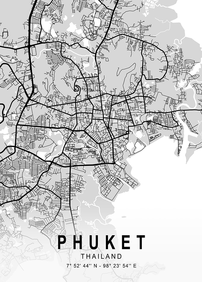 Phuket Light Map