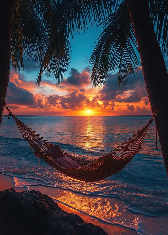 Hammock at Sunset Beach