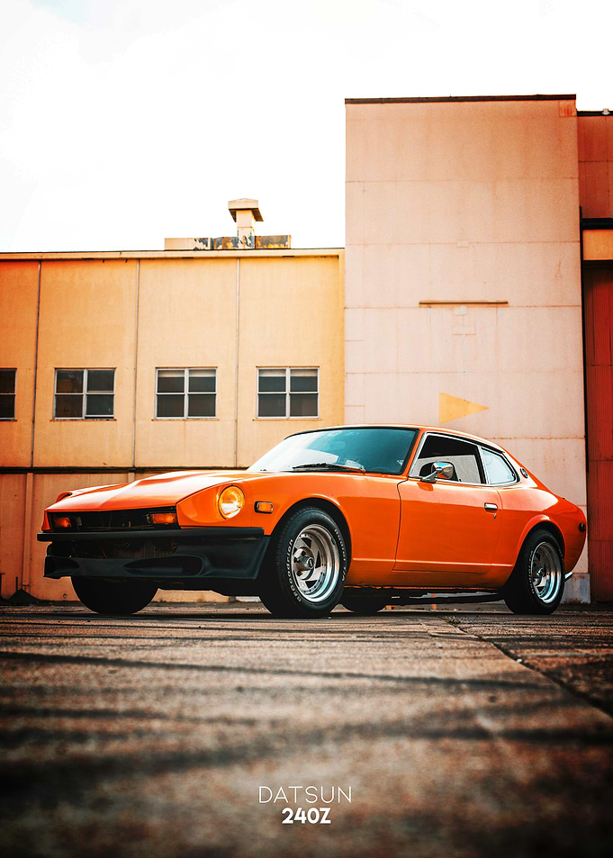 Datsun 240Z Orange Classic