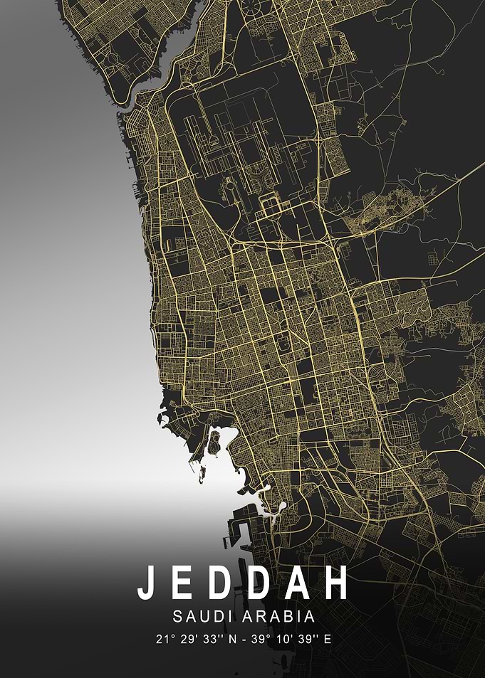 Jeddah Silver City Map