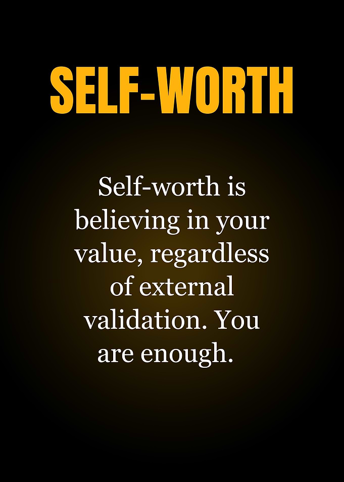 Self-Worth Inspirational Quote