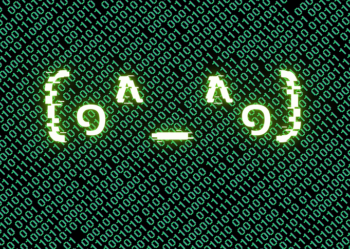 Kaomoji in Binary Code