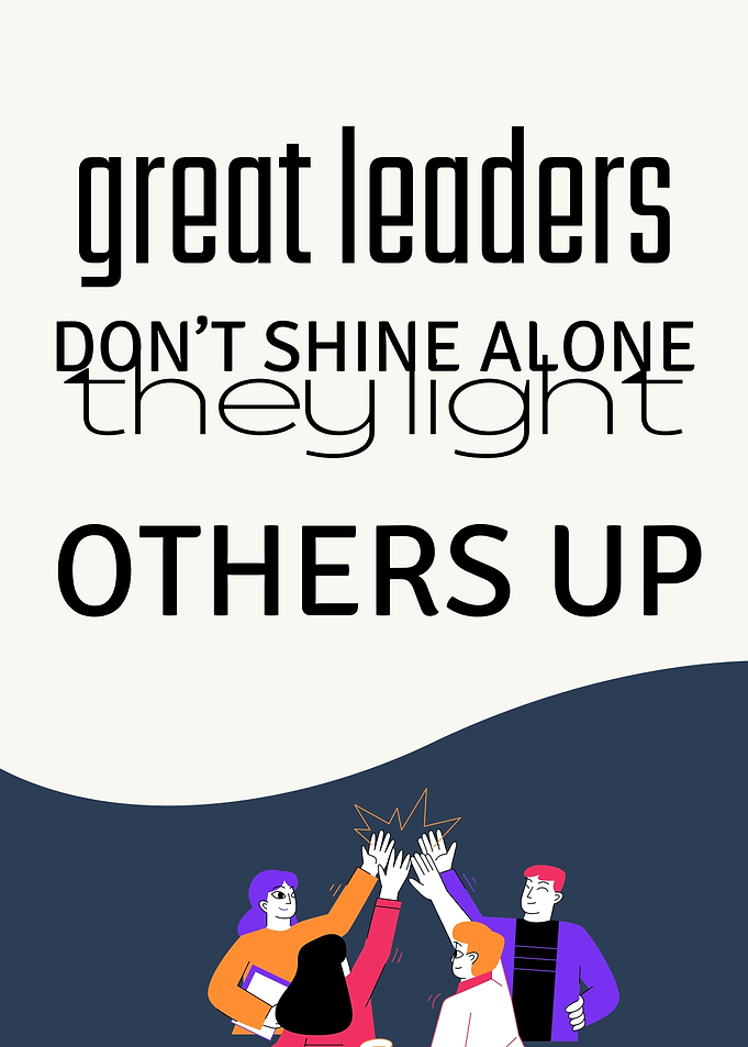 Great Leaders Inspirational Poster