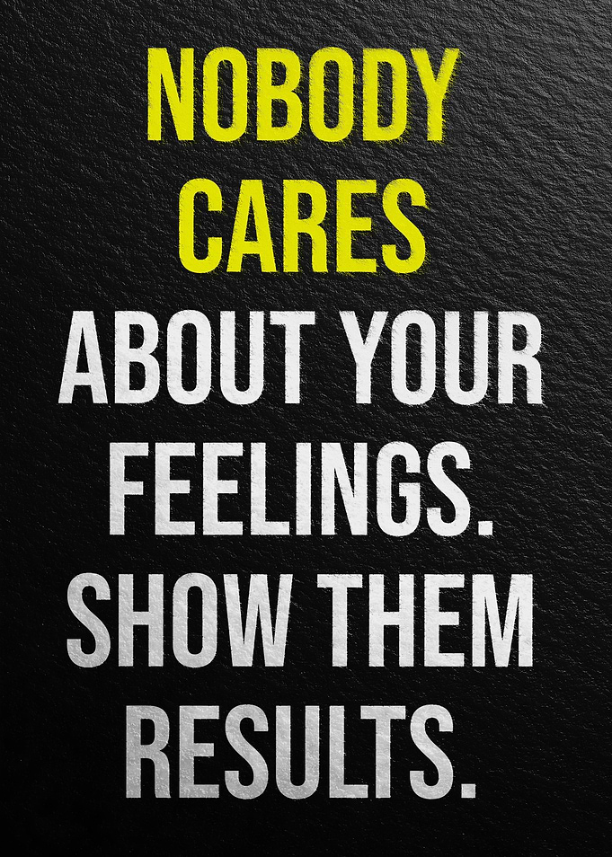 Nobody Cares Motivation
