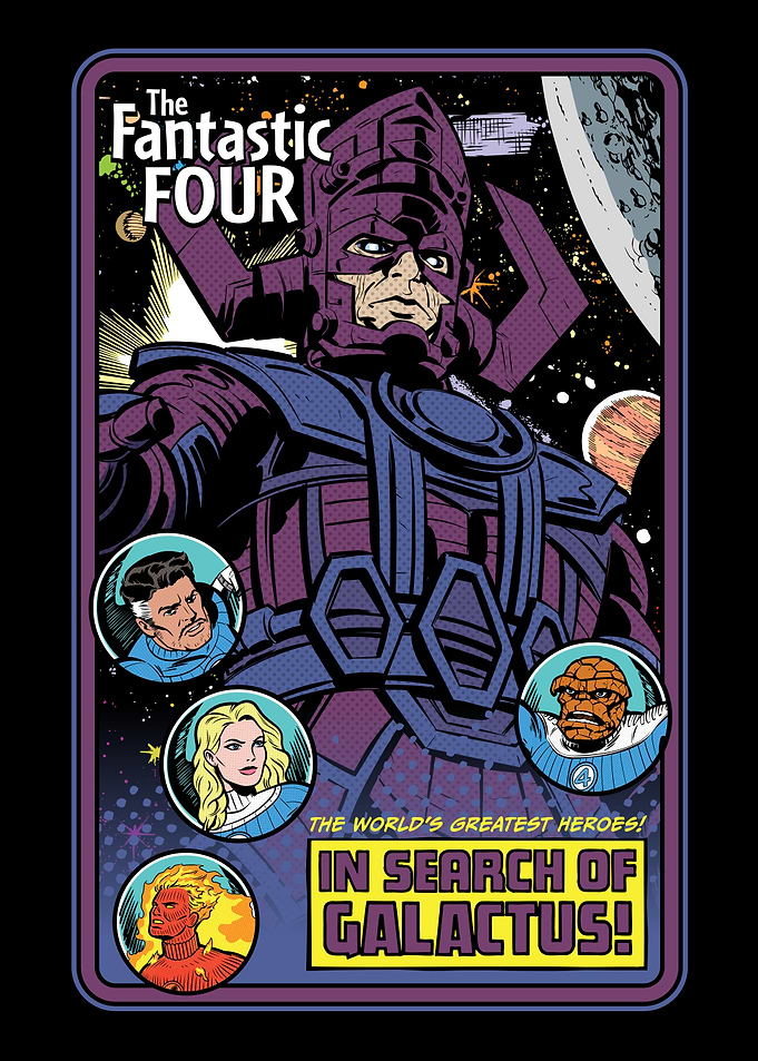 The Fantastic Four Comic In Search of Galactus