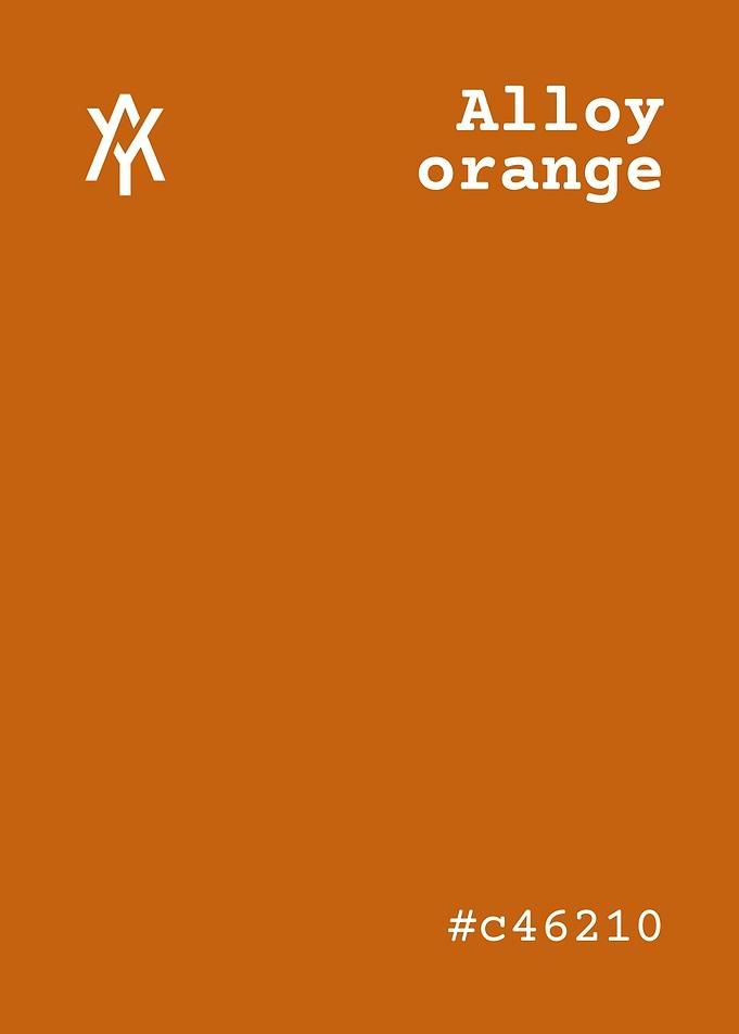 Alloy Orange Color Swatch