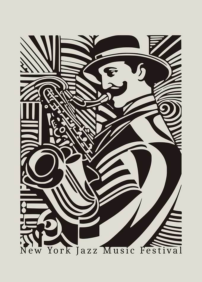 New York Jazz Music Festival Poster