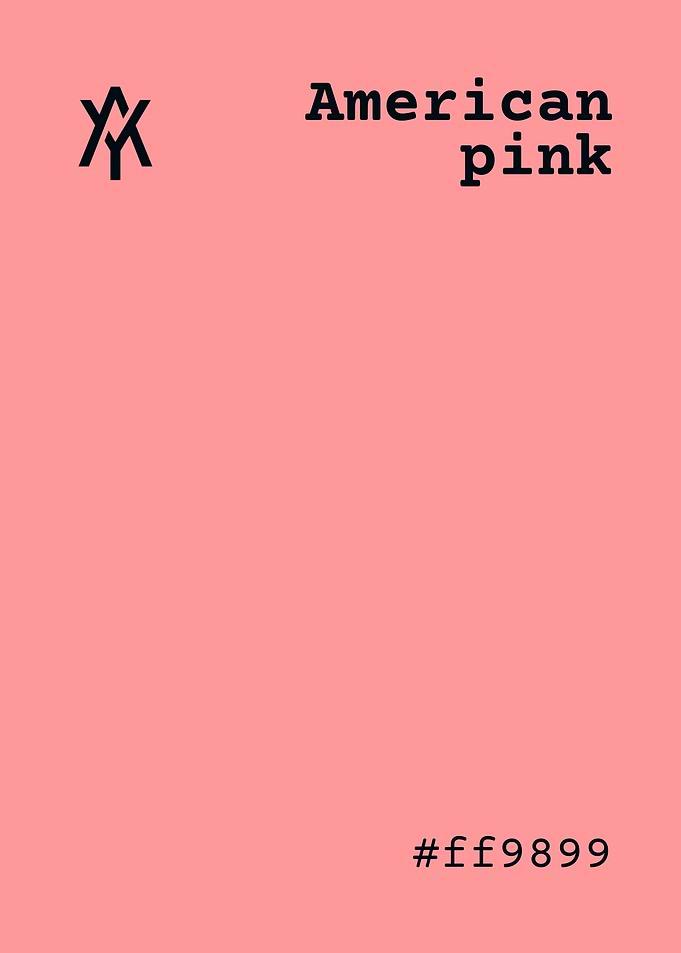 American Pink Color Swatch