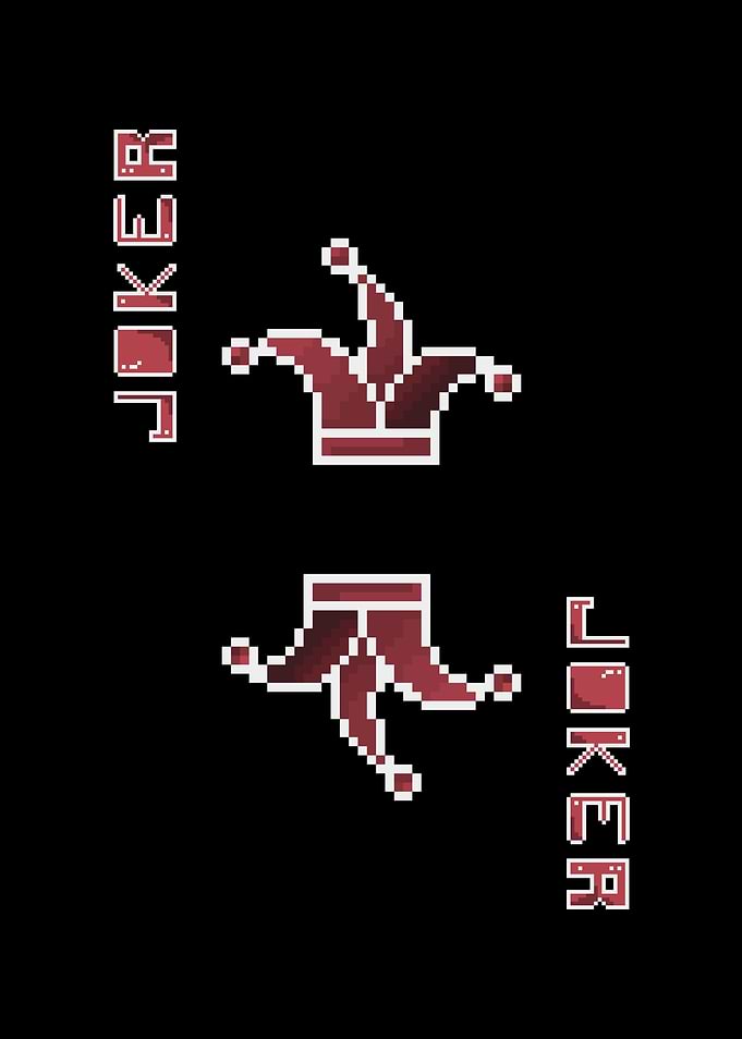 Pixel Art Joker