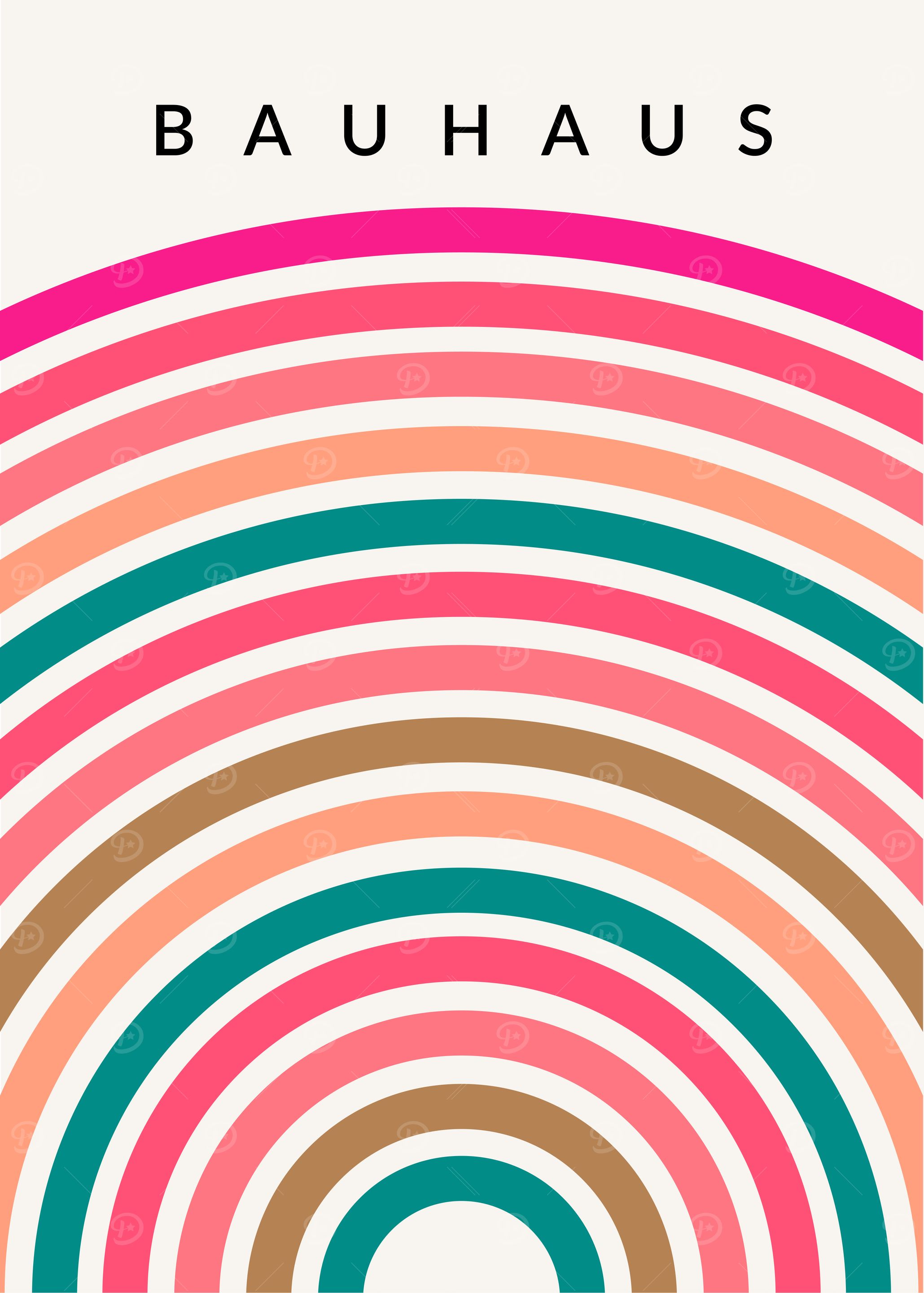BAUHAUS | Colorful Arcs