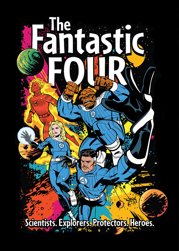 The Fantastic Four First Steps Comic Explorers