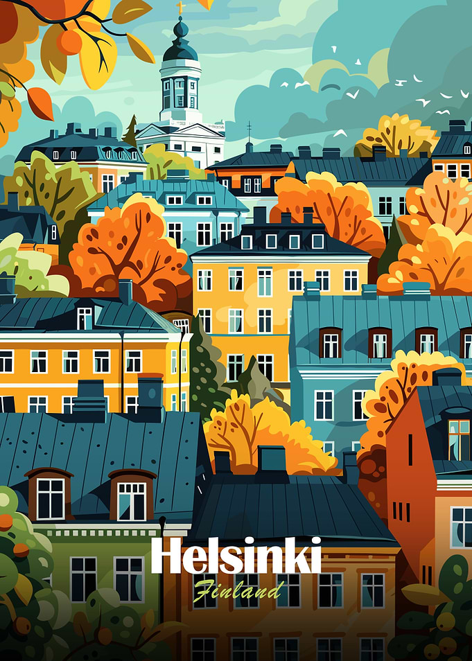 Helsinki Finland Cityscape