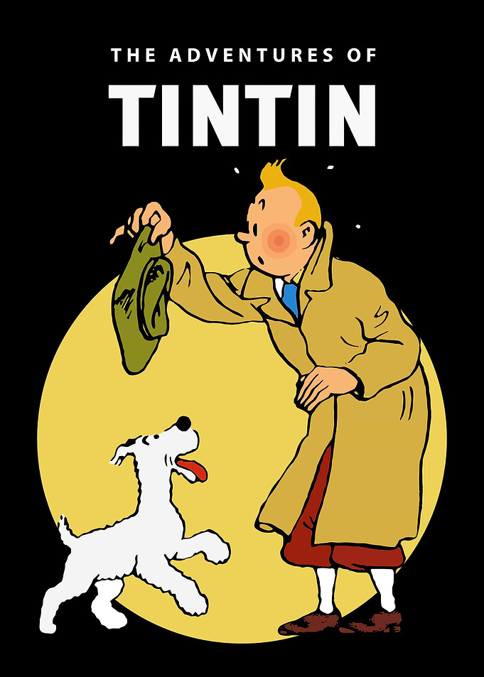 The Adventures of Tintin Illustration