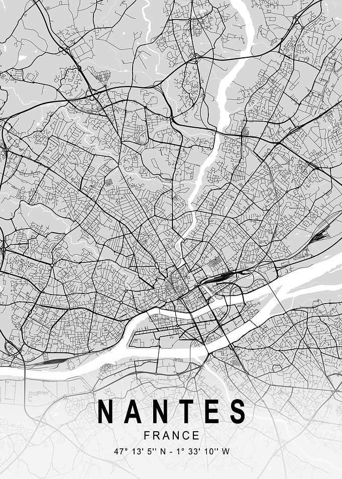 Nantes Light Map