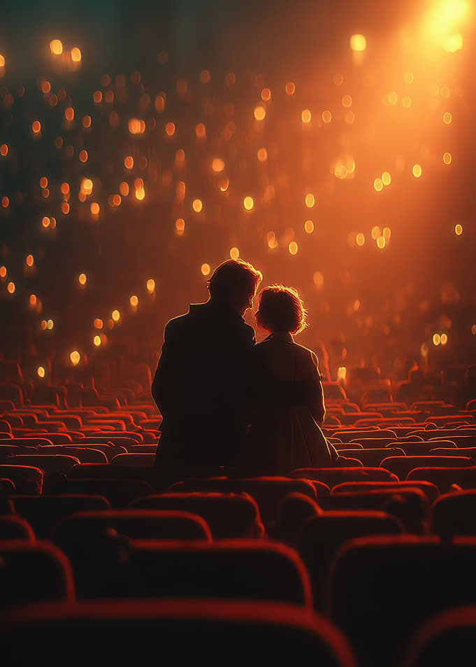 Couple at the Theater